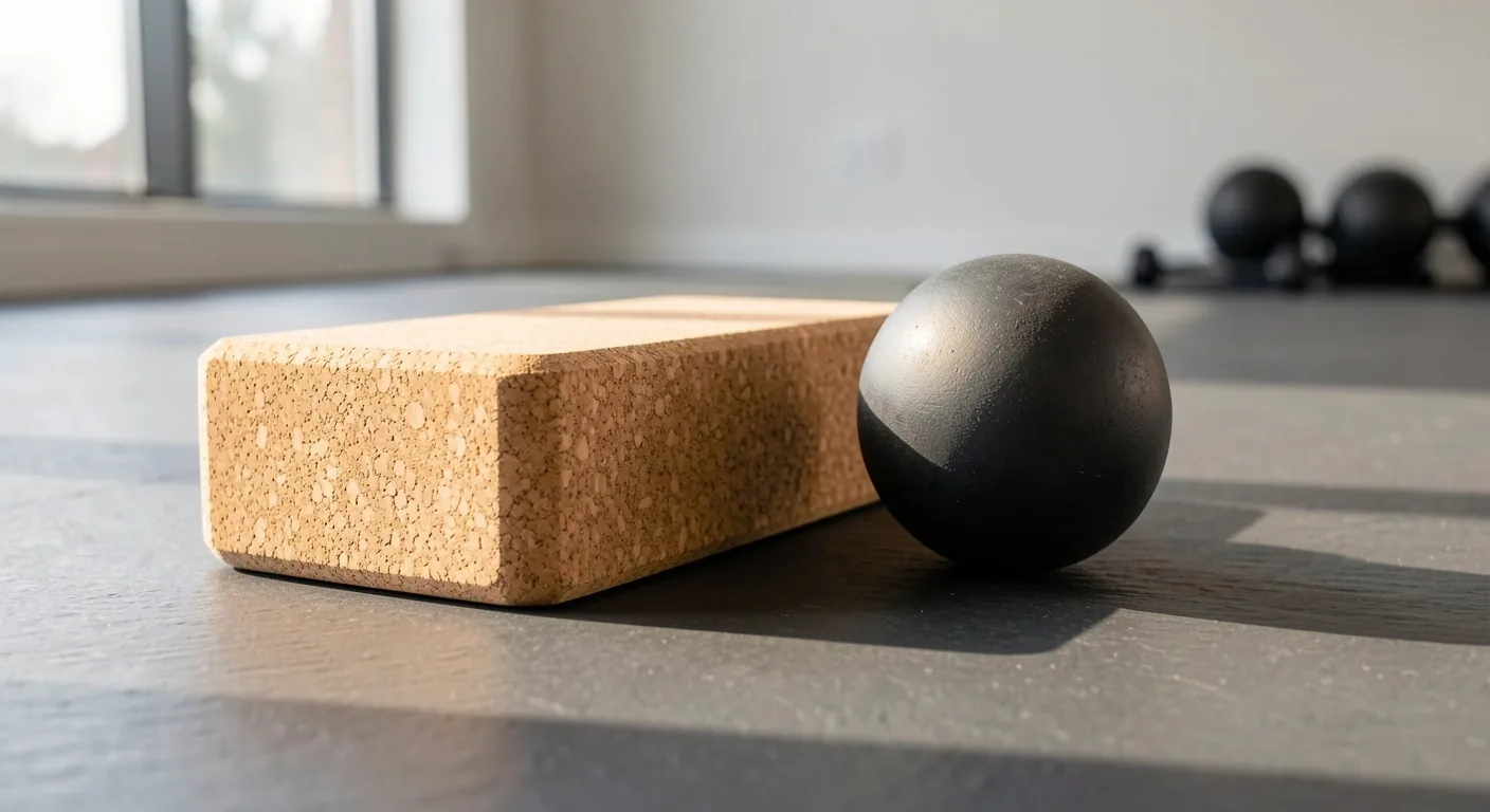 FlexUK foam roller product on a studio surface