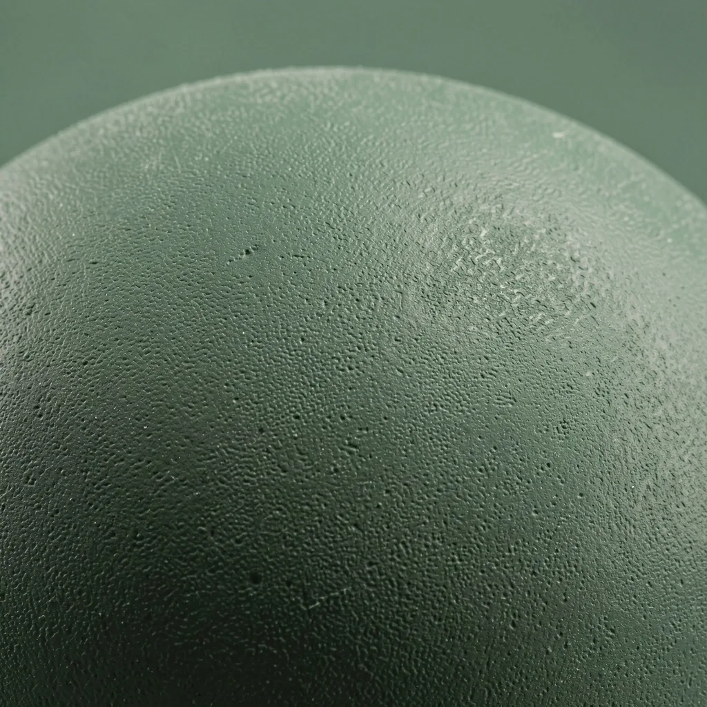 Close-up of dense rubber surface