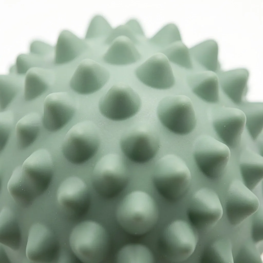 Silicone massage ball texture macro